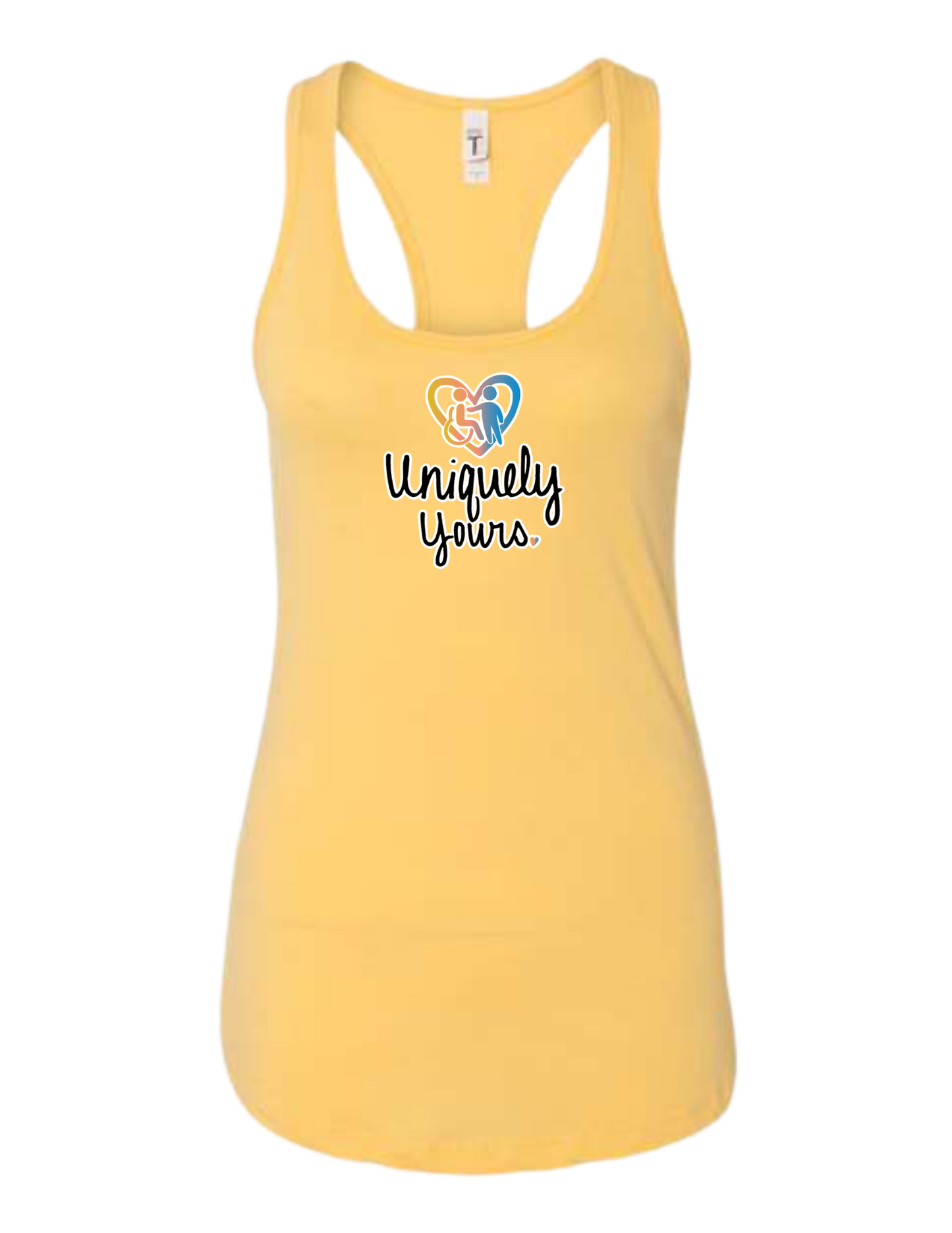 UY Racerback Tank - Banana Cream
