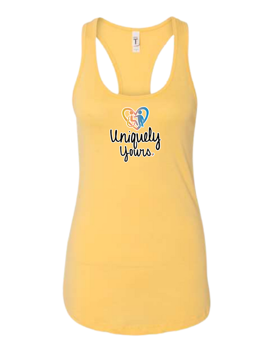 UY Racerback Tank - Banana Cream