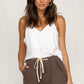 Khaki Faylin Shorts