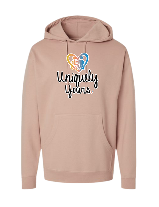 UY Lightweight Hoodie - Dusty Pink