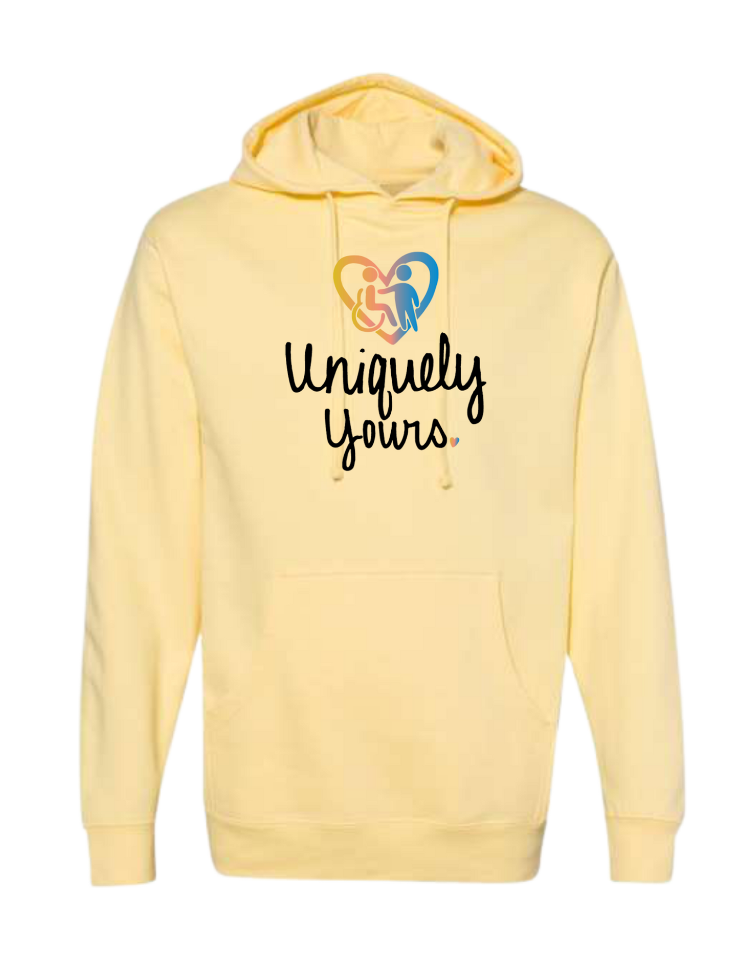 UY Lightweight Hoodie - Light Yellow