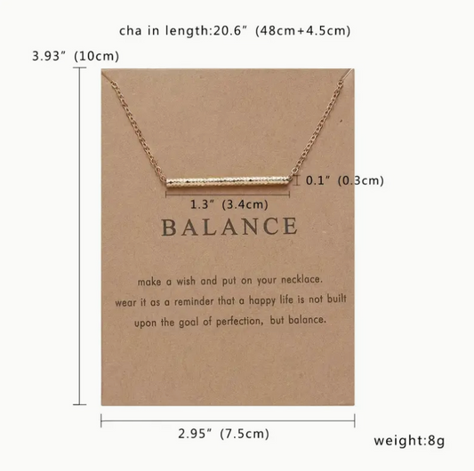Balance Necklace