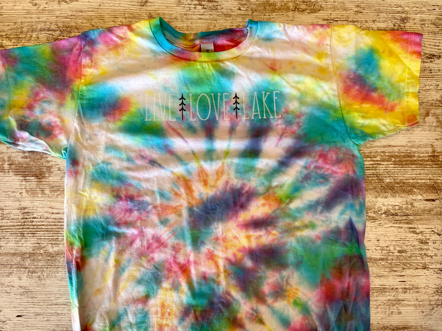 Live Love Lake Tie Dye Shirt