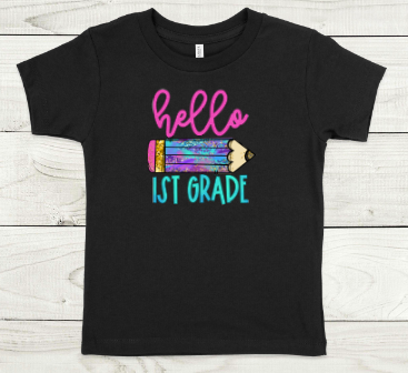 Galaxy Pencil Back to School Graphic Tee
