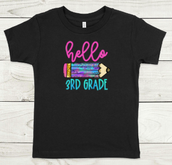 Galaxy Pencil Back to School Graphic Tee