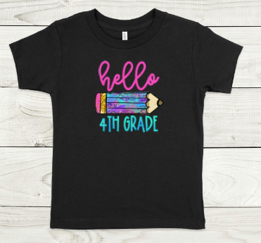 Galaxy Pencil Back to School Graphic Tee