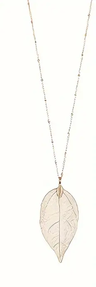 Gold Leaf Necklace