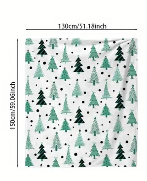 Modern Tree Cozy Throw