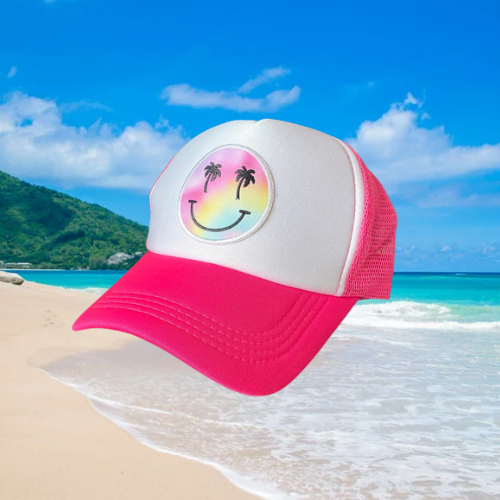 Island Smiley Trucker Hat