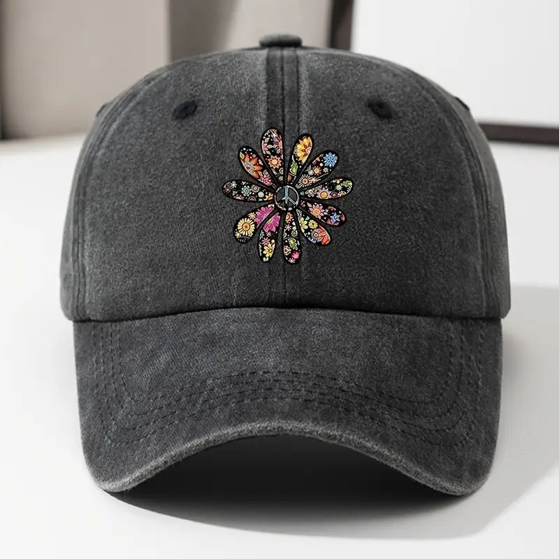 GG Baseball hat - vintage flower