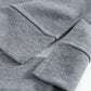 Colorblock Orange Contrast Stitching Sweatshirt with Slits