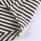 Khaki Pinstripe Patch Pocket Top