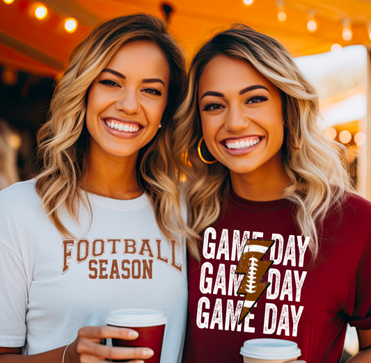 Game Day Football Graphic Tee