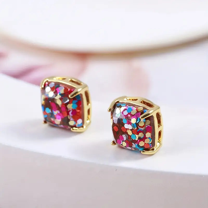 Glitter Studs