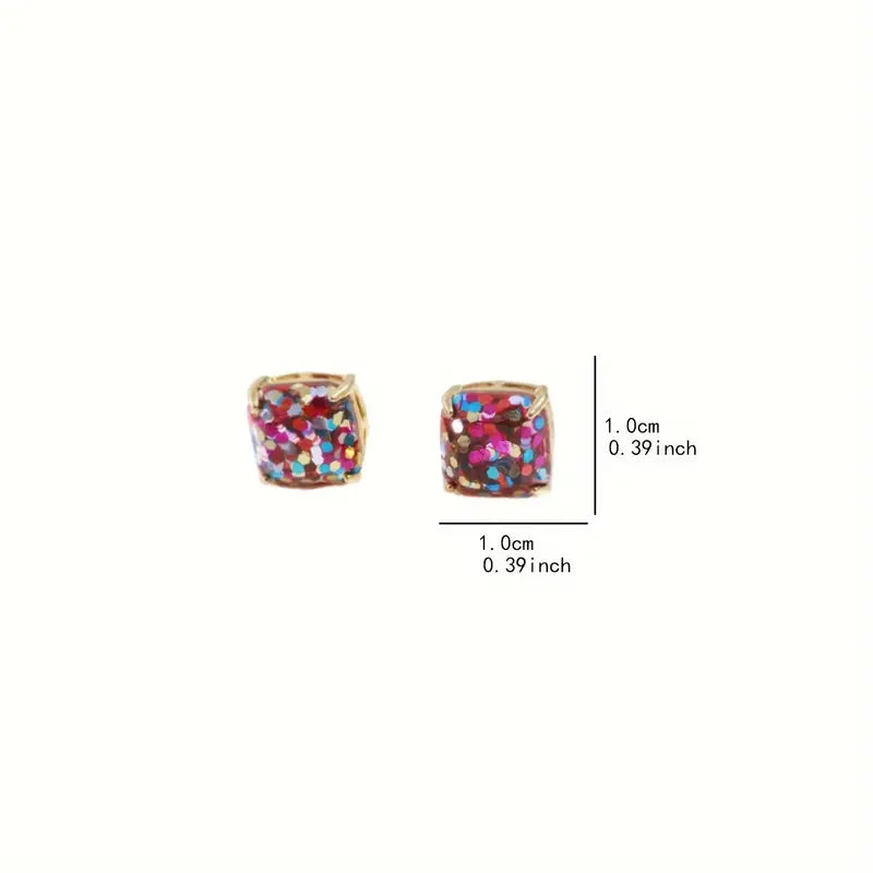 Glitter Studs