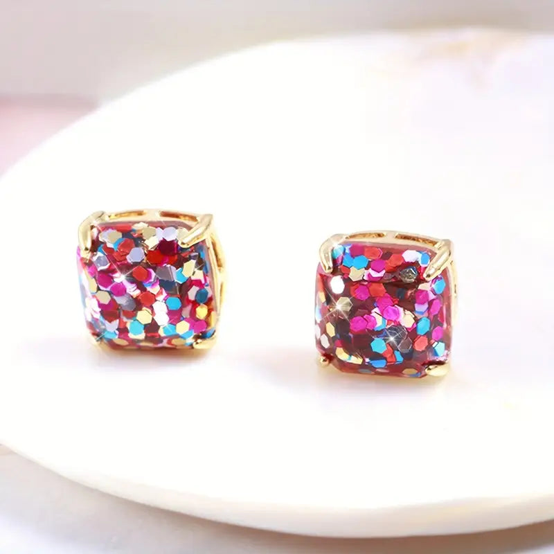 Glitter Studs