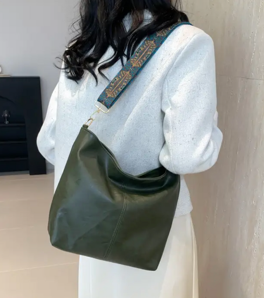 GG Green Shoulder Bag