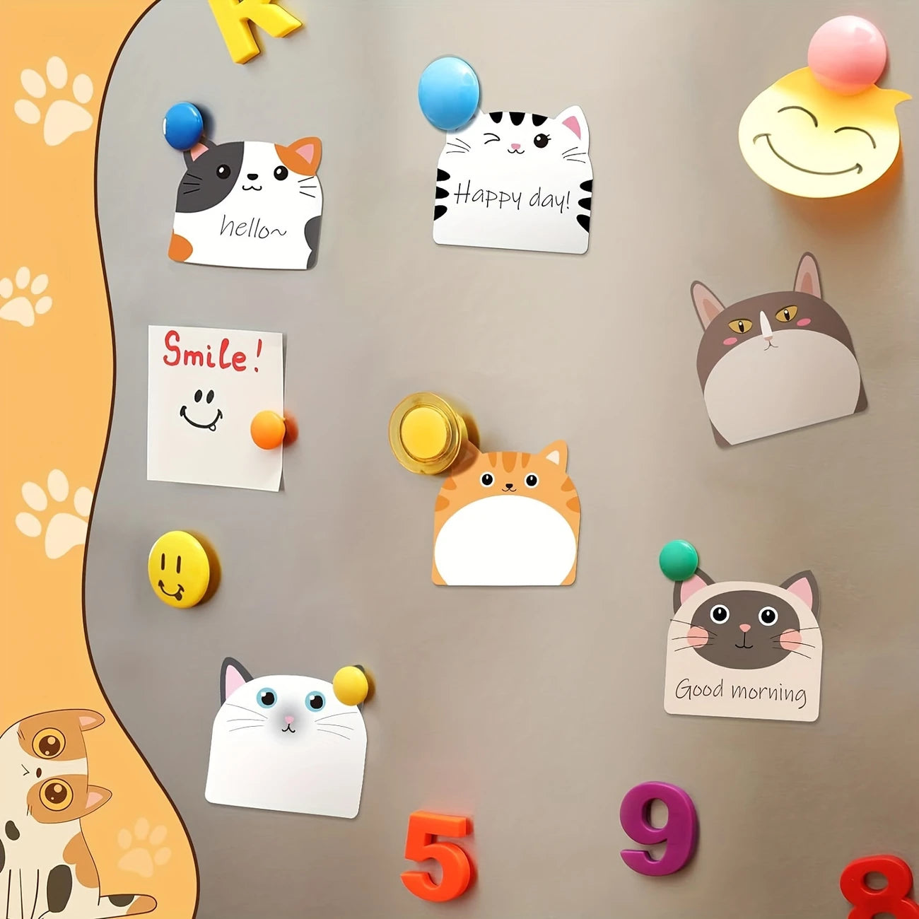 Kitty Sticky Notes