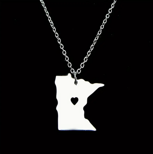 Minnesota Love Necklace