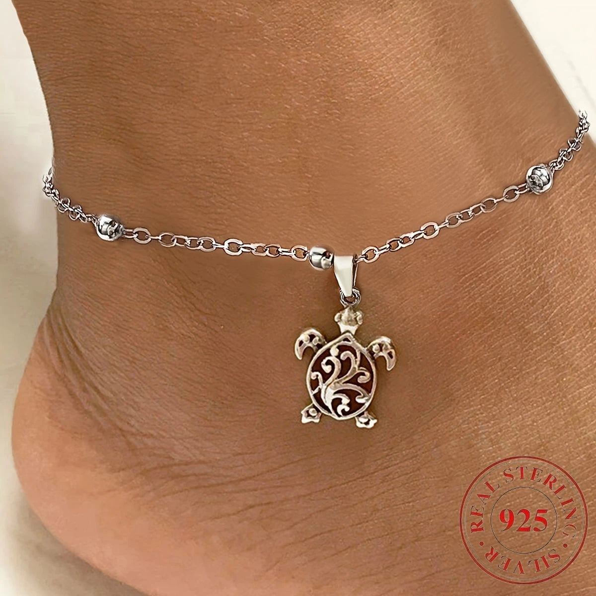 Sea Turtle Anklet