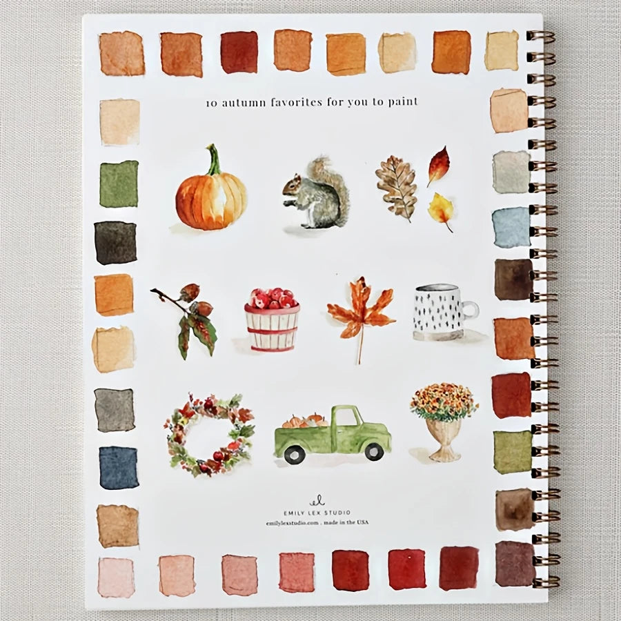 Watercolor Workbook - Autumn