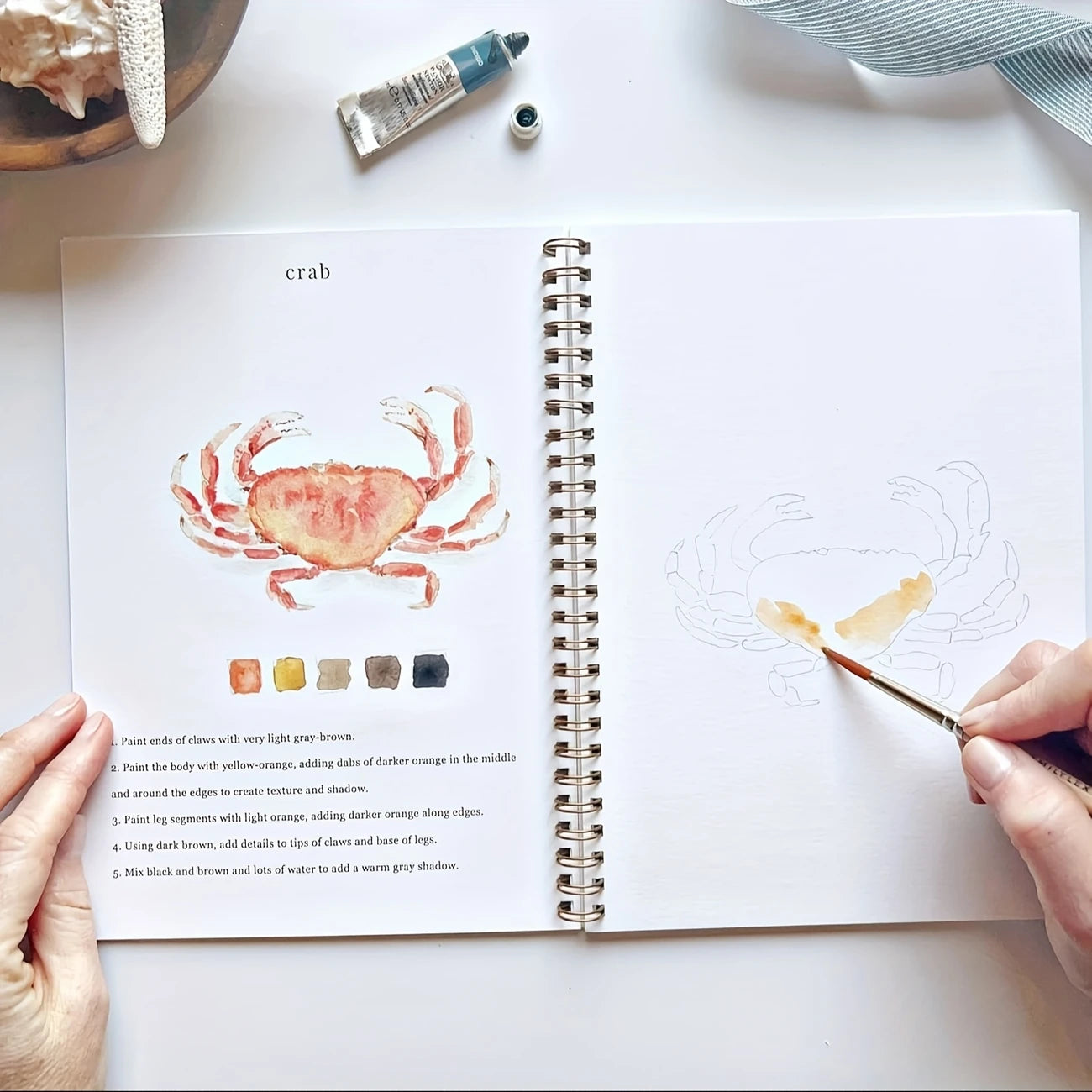 Watercolor Workbook - Seaside