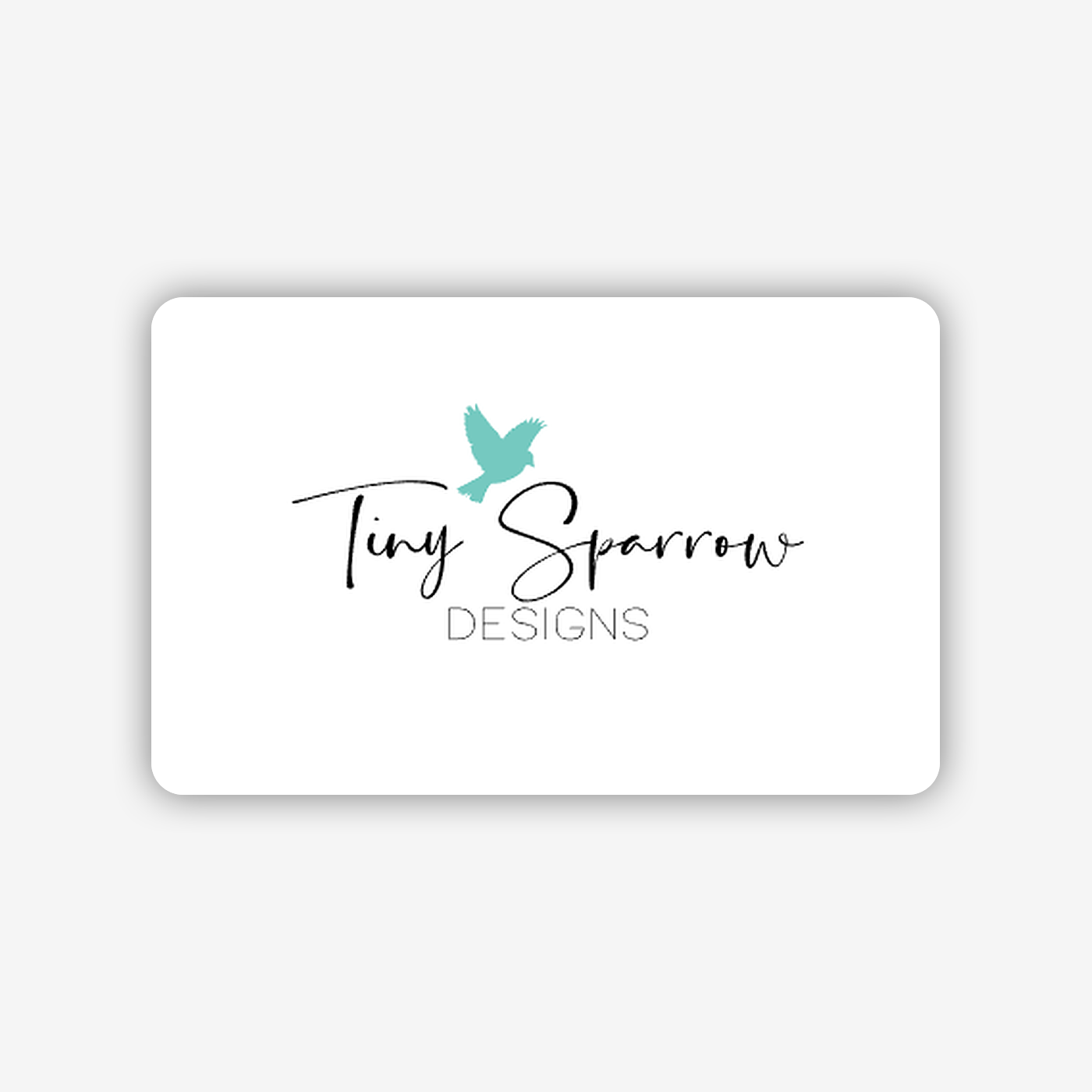 Tiny Sparrow Designs Gift card